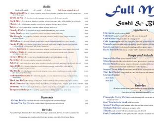Full Moon Sushi Bistro TravelOK Oklahoma s Official